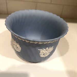 Authentic Wedgwood Bowl - Jasperware pale blue